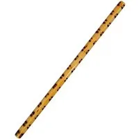 BAY-Sports Holzschwert Escrima Stock 65 cm Tiger Style Langstock Holzstock Arnis Stick Rattan (Naturprodukt, Stück), Geschält, glatt, Rattan, Bambus