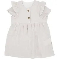 MAXIMO Sommerkleid GOTS BABY GIRL-Kleid, Kurzarm Musselin, Futter (1-tlg)