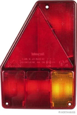 HERTH&BUSS Lichtscheibe, Heckleuchte, links, Nebelschlussl., Dreieckrückstr. - 83832503