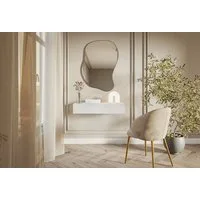 Selsey Konsolentisch VELDIO, hängend, mit gefräster Front und Schublade, 90 cm