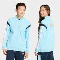 adidas Sportswear Trainingsjacke J HOT für Kinder, mit Reißverschluss, aus Polyester