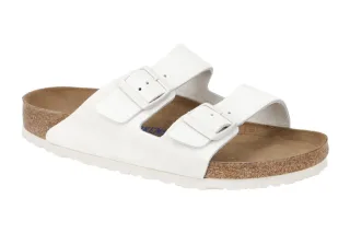 Birkenstock 1024554 BS Arizona_BS Herren Pantolette Wei? - antique white Anat...