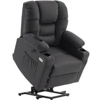 MCombo Relaxsessel MCombo elektrische Aufstehhilfe Relaxsessel 7550 (Fernsehsessel mit Aufstehhilfe Elektrisch, 3 Motoren), mit Relaxfunktion