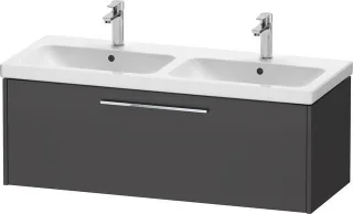 Duravit D-Code Waschtischunterschrank wandhängend Auszug 1, für Doppelwaschtisch  DC4669010490000