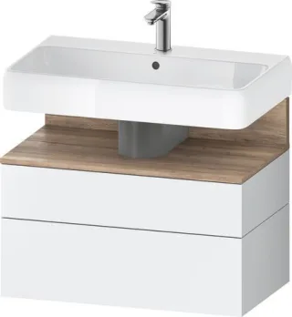 Duravit Qatego Waschtischunterbau wandhängend Weiß Matt 790x470x590 mm - QA4394055180000 QA4394055180000