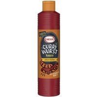 HELA Saucen, Hela Currywurst Sauce pikant-lecker echter Klassiker Packung 800ml