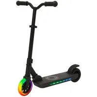 Denver E-Scooter SCK-5500B, 10 km/h, klappbar, Trittbrett-„Speeder“ zum Beschleunigen, LED-Vorderrad