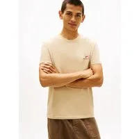 Tommy Jeans T-Shirt TJM SLIM FIT SIGN CHEST mit Markenprint