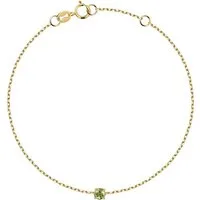 CHRIST Goldarmband CHRIST Damen-Armband 1 Farbstein, modern
