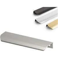 Prima-Online Möbelgriff Möbelgriff Griffleiste Aluminium Silber 52-1200mm Küchengriff