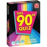 Jumbo Spiele Spiel Wisst Ihr noch? Das 90er Quiz, Quizspiel