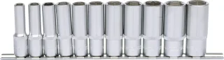 KS Tools 3/8" Sechskant-Stecknuss-Satz, lang, 11-tlg 8-19mm - 911.0611