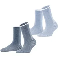 Esprit Socken Allover Stripe 2-Pack Socken aus Biobaumwolle (2-Paar) aus Biobaumwolle