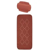 spirella Wanneneinlage Set ALASKA, 2-tlg., bestehend aus: Wanneneinlage 91x 36 cm, Nackenkissen 32x23 cm, Dusch- und Wanneneinlage + gepolstertes Kissen, PVC, mit Saugnäpfen, rutschfest, antibakteriell, waschbar - in vielen Farben erhältlich