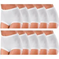 Schöller Taillenslip Basic Baumwolle (10-St) mit auswechselbarem Durchzugsgummi 5er oder 10er Pack