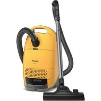 Miele Bodenstaubsauger Guard M1 Sunsetgelb mit ComfortFit, Nachfolger Complete C2, 890 W, mit Beutel, Starke Saugleistung, AirClean Filter, integriertes Zubehör