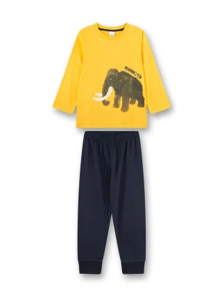 Sanetta - Schlafanzug lang golden yellow - Gr. - 092