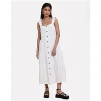 Threadbare Sommerkleid THB Oak Flutter mit Knöpfen