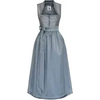 Alpenmärchen Dirndl Langes Dirndl Avelina in grau - ALM1049