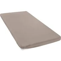 OTTO home Spannbettlaken Topper Basic, in Gr. 90x200, 140x200 oder 180x200 cm, Baumwoll-Jersey, Gummizug: rundum, (1 Stück), Baumwolle, Matratzen bis 8 cm Höhe, Bettlaken, Spannbetttuch, Laken