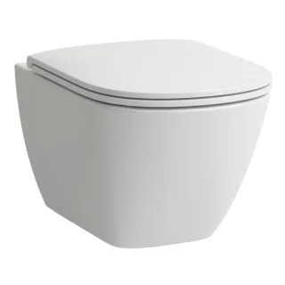 Laufen Lua Wand-WC H8200800000001 36x52cm, spülrandlos, Montageset EasyFit, weiß