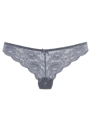 LASCANA - LASCANA String graphit - Gr. - 46