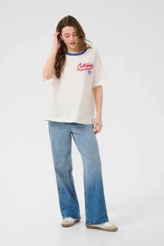T-shirt KAcolli Loose fit offwhite