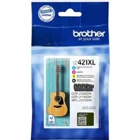 Brother LC-421XL Value Pack Tintenpatrone (Packung, 4-tlg)