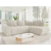 MIRJAN24 Ecksofa Forest, mit Schlaffunktion und Bettkasten, 290x183x85 cm, Ausziehmechanismus DL
