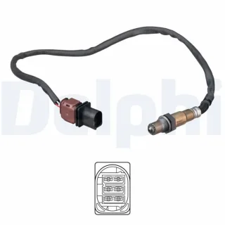 Delphi Lambdasonde vor Katalysator Ford Ecosport Fiesta