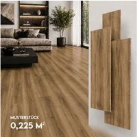 Berti Graf Designboden SPC Vinylboden 5 mm Klick wasserfest mit Trittschalldämmung, kleberfrei, pflegeleicht