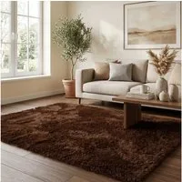Pergamon Hochflor-Teppich Hochflor Shaggy Teppich Fluffy, Rechteckig, Höhe: 40 mm
