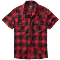Brandit Kurzarmshirt Brandit Herren Checkshirt Halfsleeve (1-tlg)
