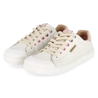 Tip Toey Joey Barfuß-Sneaker VOLT COLORS - Gr. 27 - Taupe - Glattleder