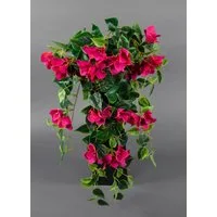 Kunstranke Bougainvillearanke 65cm ZF Kunstpflanzen Kunstblumen künstliche Ranke Bougainvillea, Seidenblumen Roß, Höhe 65 cm, Fuchsia-Pink