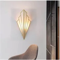 Ophy LED Wandleuchte Moderne LED Wandleuchte mit Fächer-Design, sanfter Flammenlicht-Effekt für Flur, Wohnzimmer & Schlafzimmer