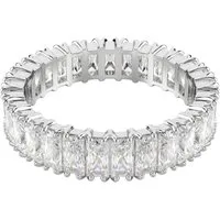 Swarovski Fingerring Schmuck Geschenk Matrix Ring, mit Swarovski® Zirkonia (synth)