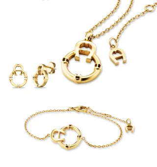 NICOLETTA Set aus Kette Armband und Ohrring