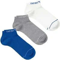 Emporio Armani Sneakersocken 3er Pack Sneakersocken (3-Paar) mit Markenschriftzug