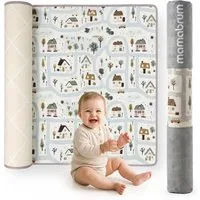 Mamabrum Spielmatte Mamabrum Spielmatte 180x150 cm XPE 1,5 cm beidseitig Town Beige