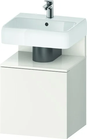 Duravit Qatego Waschtischunterbau wandhängend Weiß Supermatt 490x420x645 mm - QA4077L22840000 QA4077L22840000