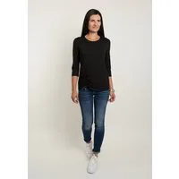 Seidel Moden 3/4-Arm-Shirt mit Raff-Detail vorne - MADE IN GERMANY
