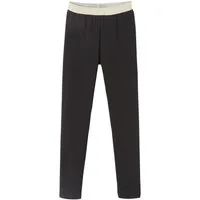vertbaudet Leggings Mädchen Leggings, Bund in Metallic-Optik BASIC Dehnbund in Glitzer-Optik