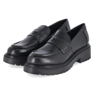 TT. Bagatt Slipper - Gr. 36 - Schwarz - Glattleder