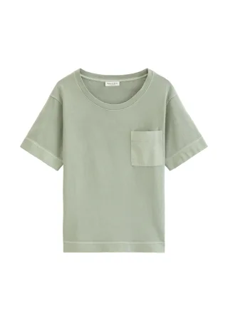 Marc OPolo Casual - T-Shirt loose Fresh Sage - Gr. - M