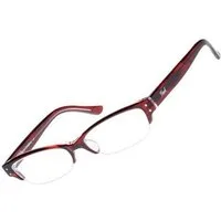 Fossil Brillengestell Korrektionsfassung Brille Kunststoff Rot 52/16/135 - OF2069600, Kunststoff