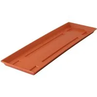 Geli Blumentopfuntersetzer Geli Blumenkasten Untersetzer 60cm Terracotta