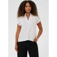 Cream Kurzarmbluse Kurzarm-Bluse CRLiselin