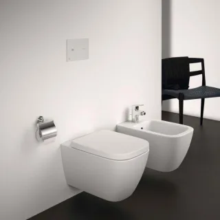 Ideal Standard i.life B Wand-Tiefspül-WC-Paket T521701 spülrandlos, weiß