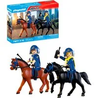 Playmobil® Polizeireiterstaffel (71877), Action Heroes Konstruktions-Spielset, (18 St), Made in Europe